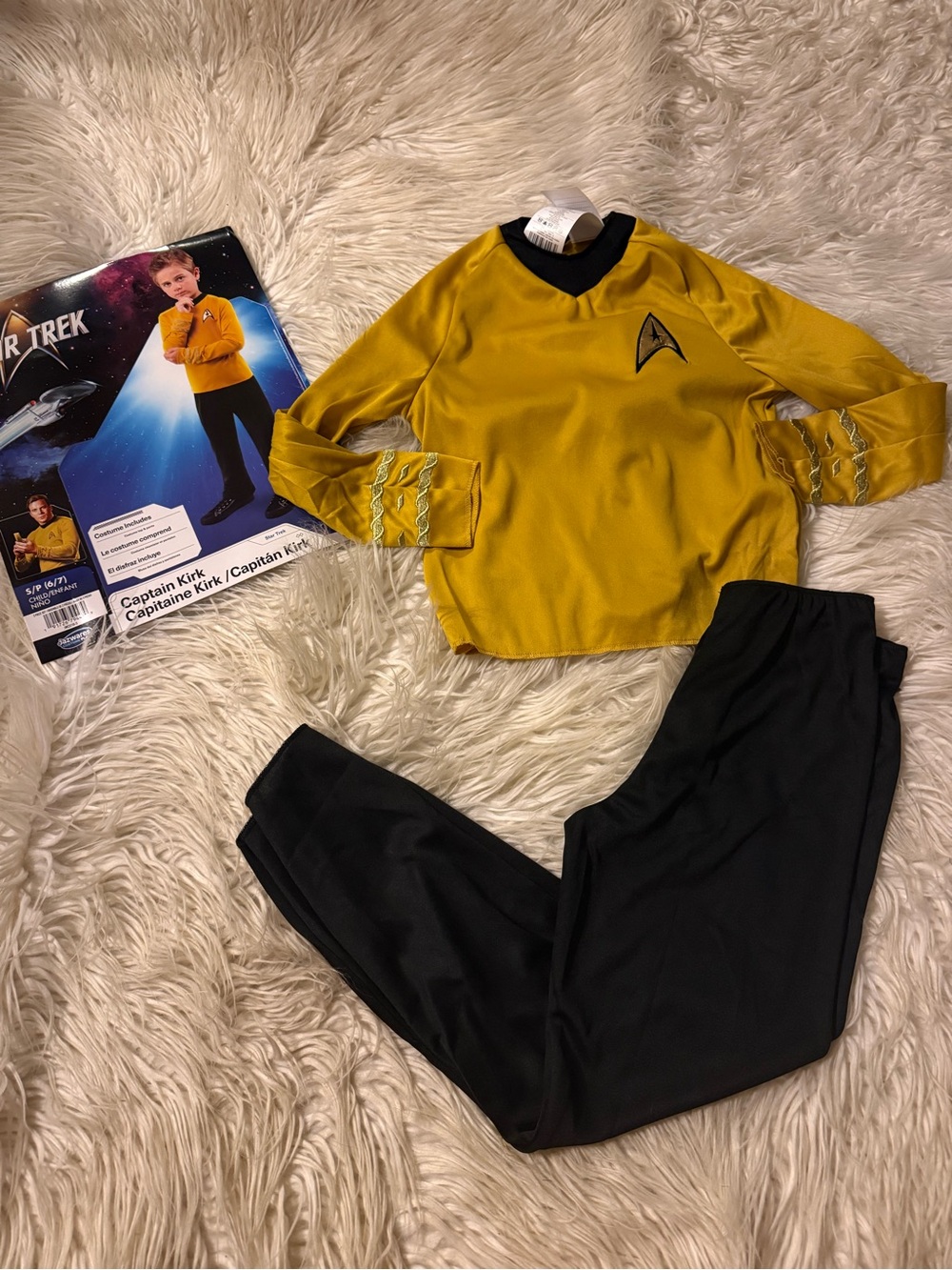 Kids Captain Kirk Costume (E5)